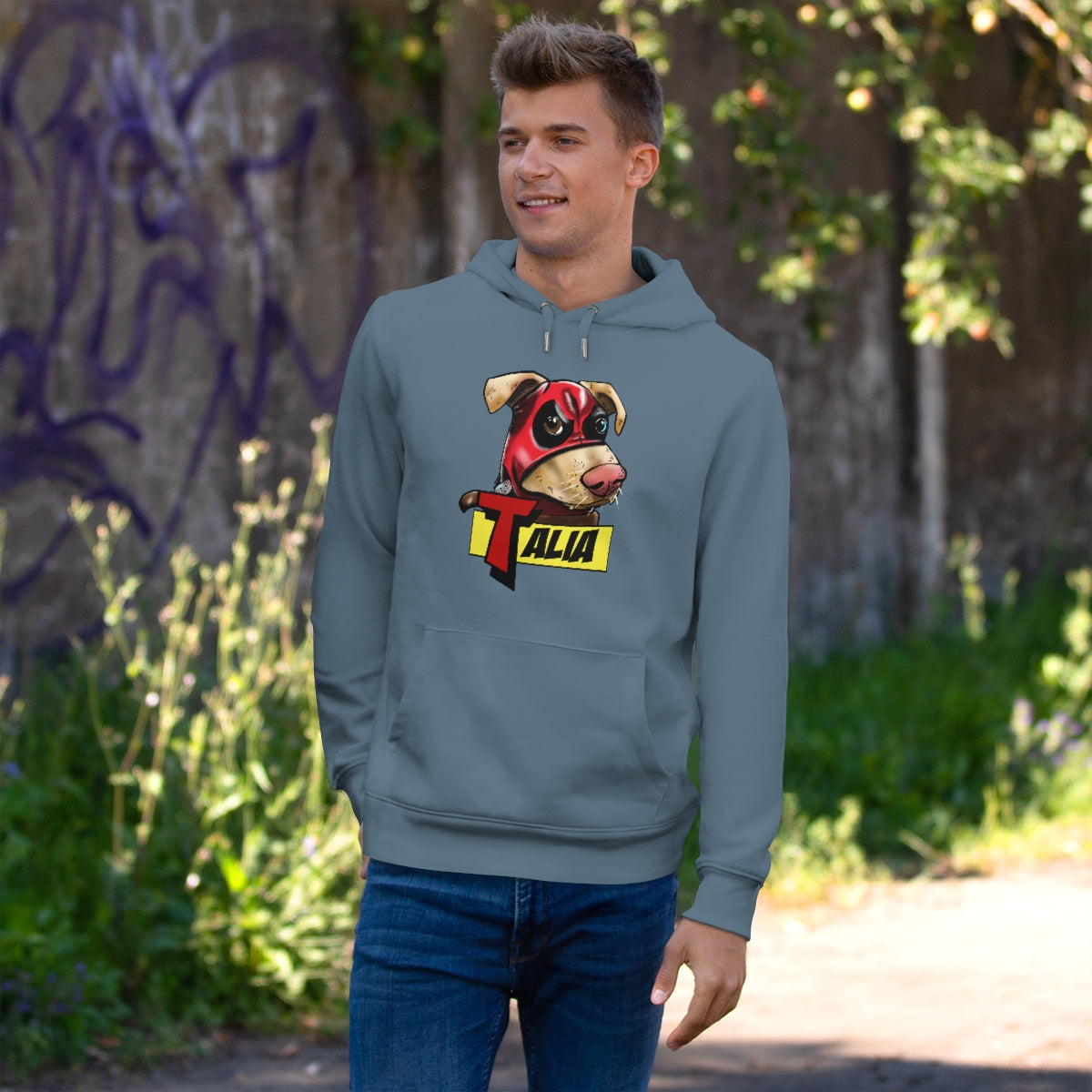 Talia On a Hoodie!