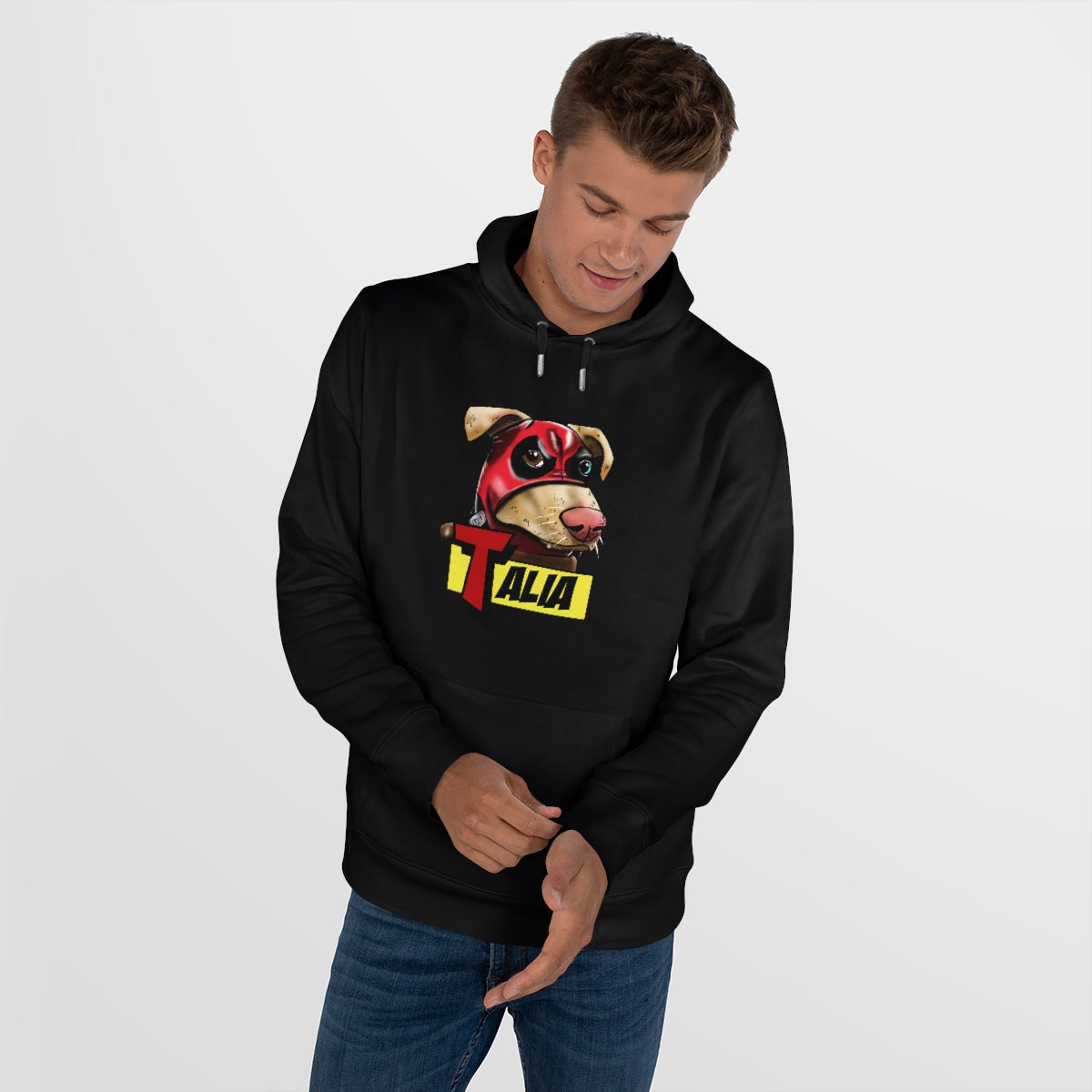 Talia On a Hoodie!