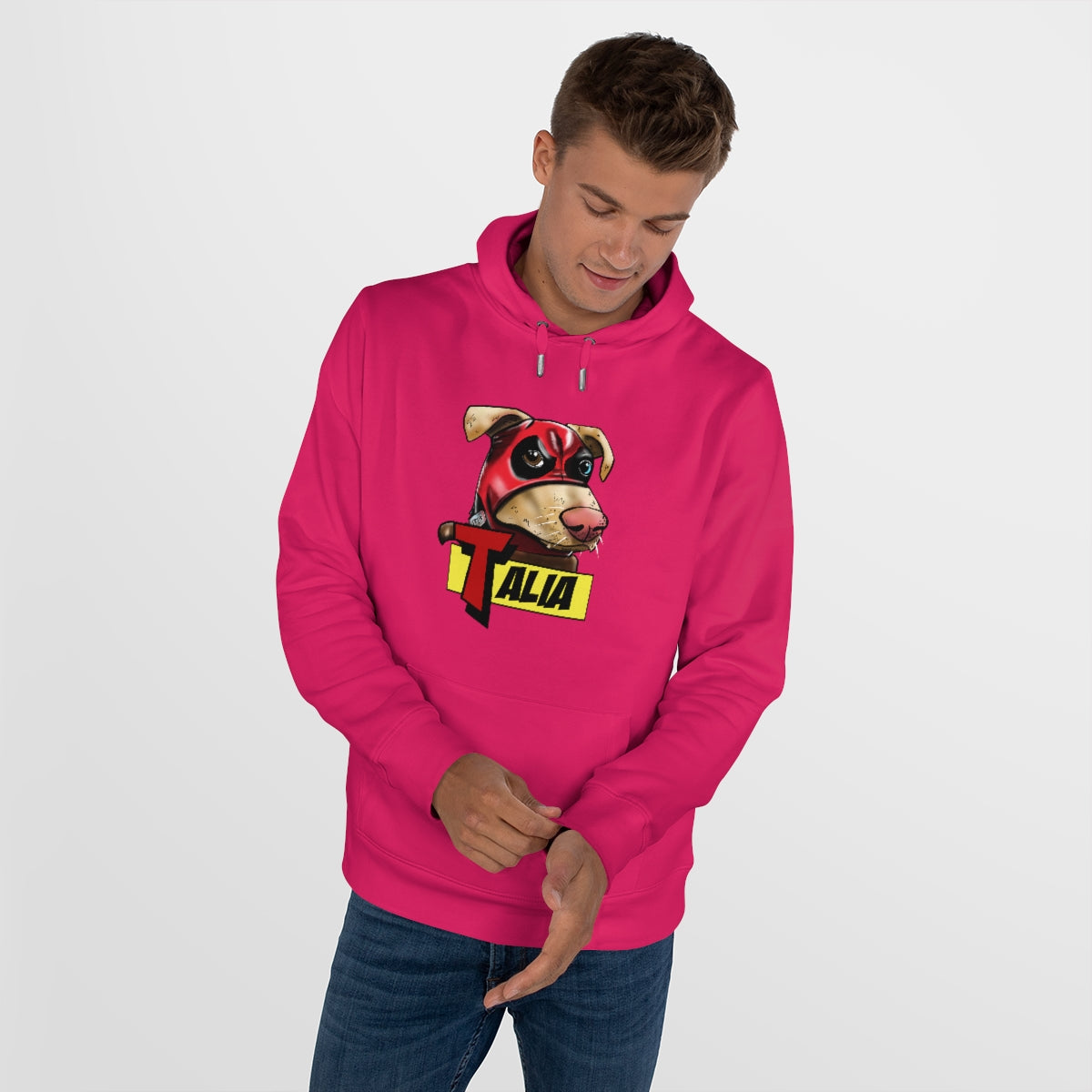 Talia On a Hoodie!