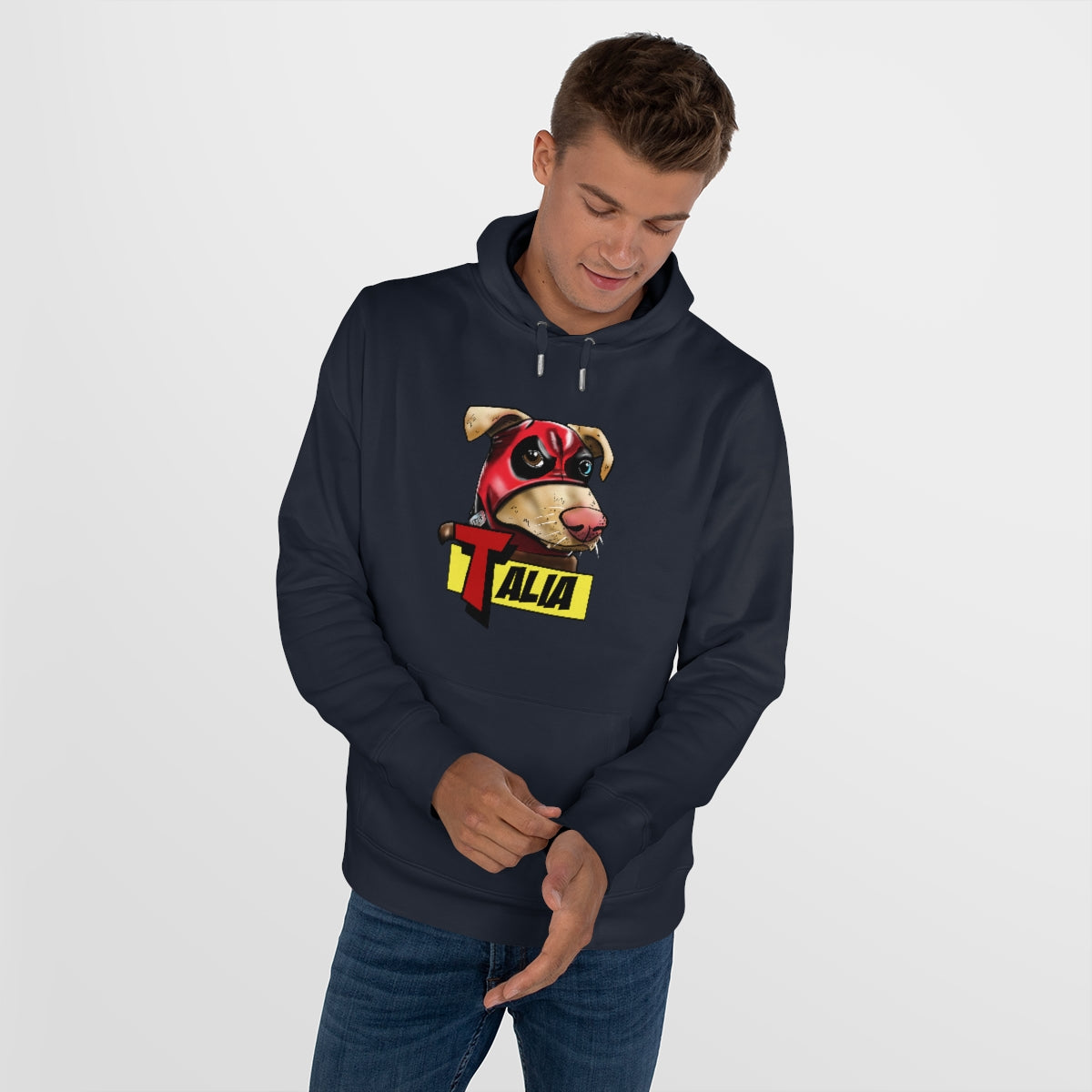 Talia On a Hoodie!
