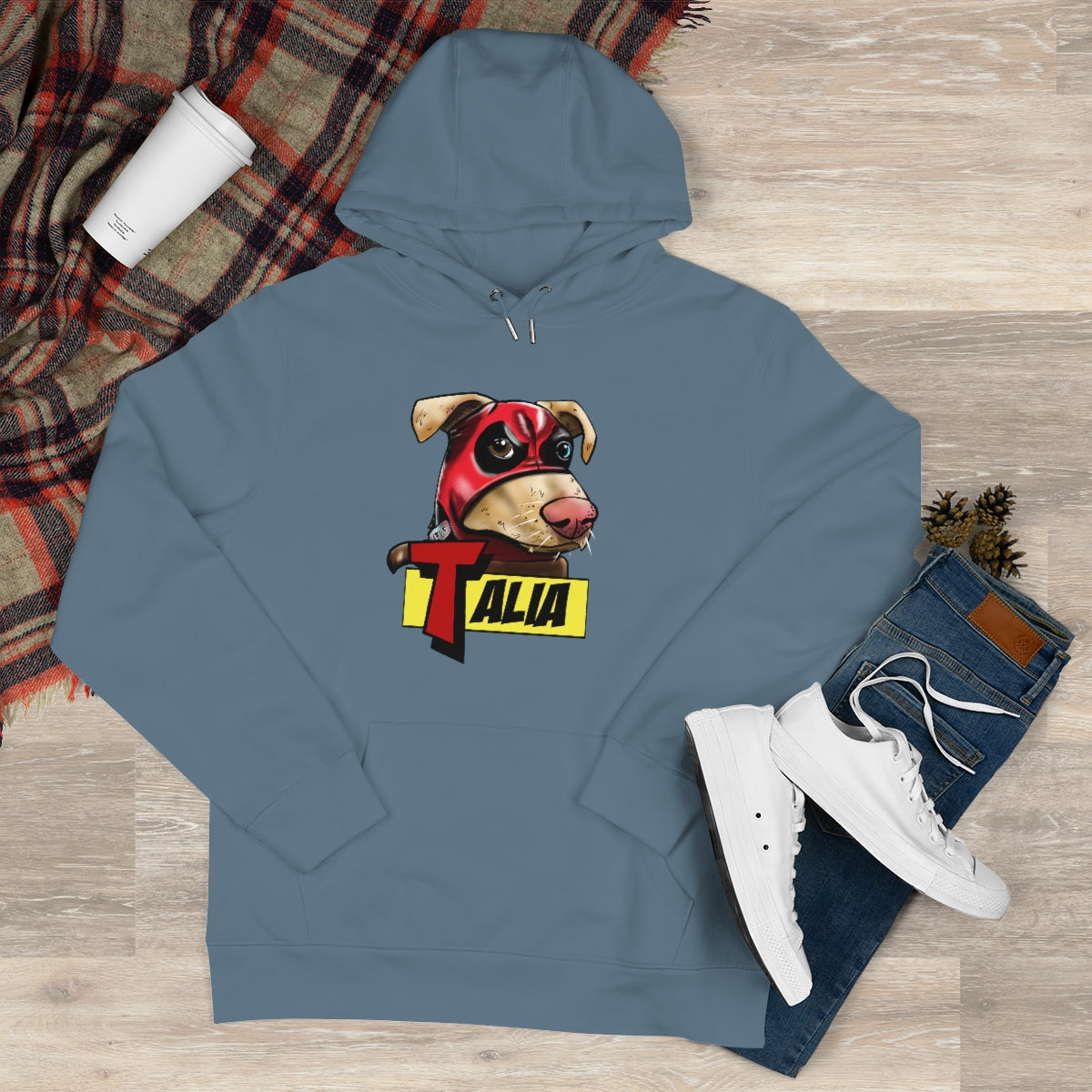Talia On a Hoodie!