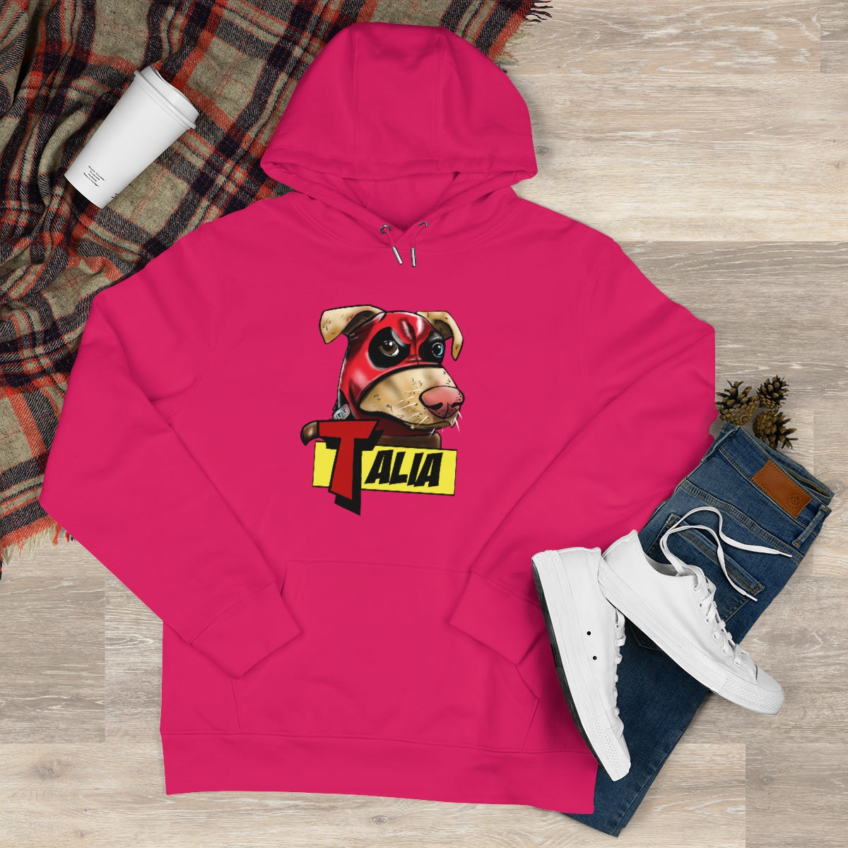Talia On a Hoodie!
