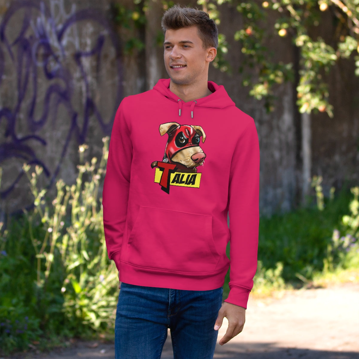 Talia On a Hoodie!