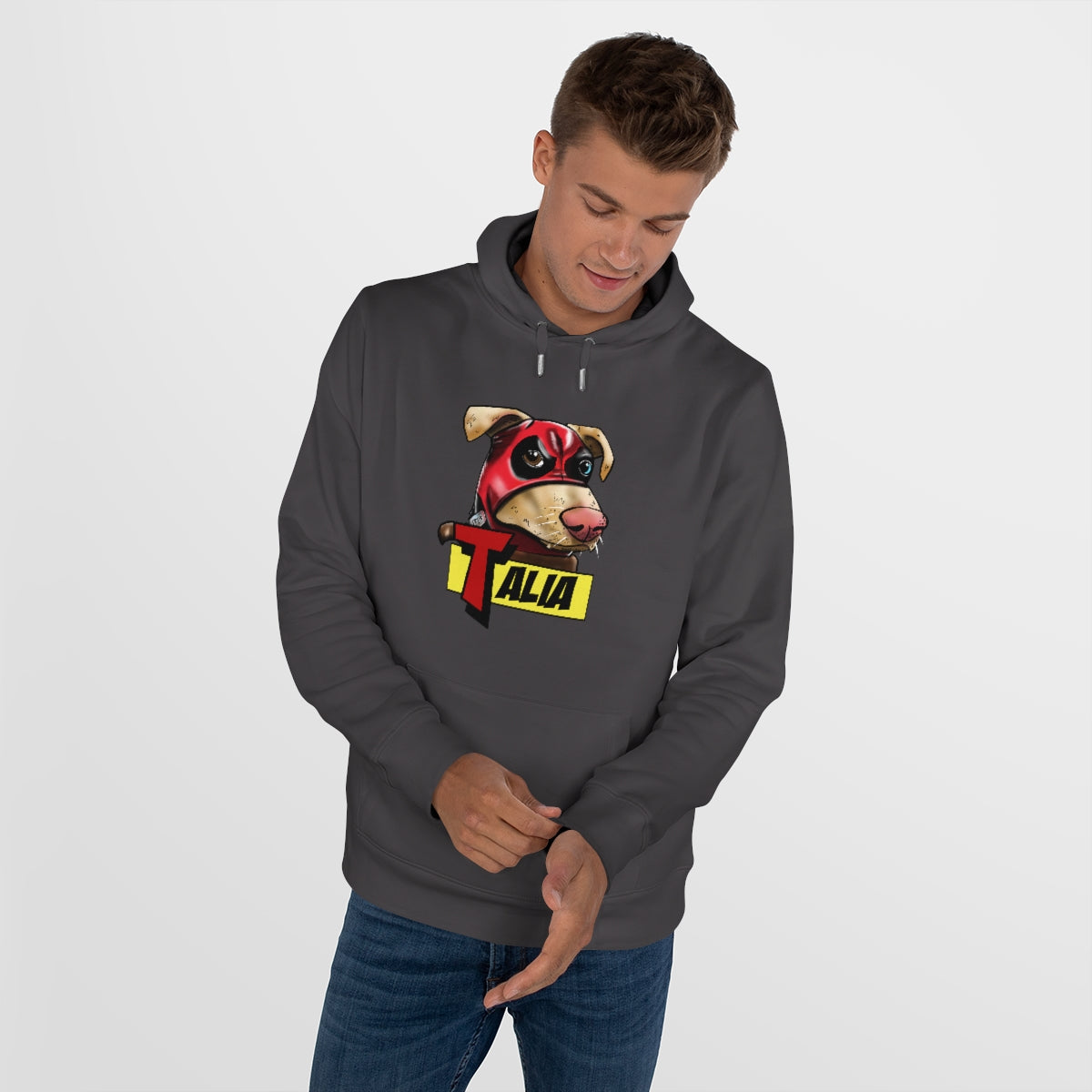 Talia On a Hoodie!